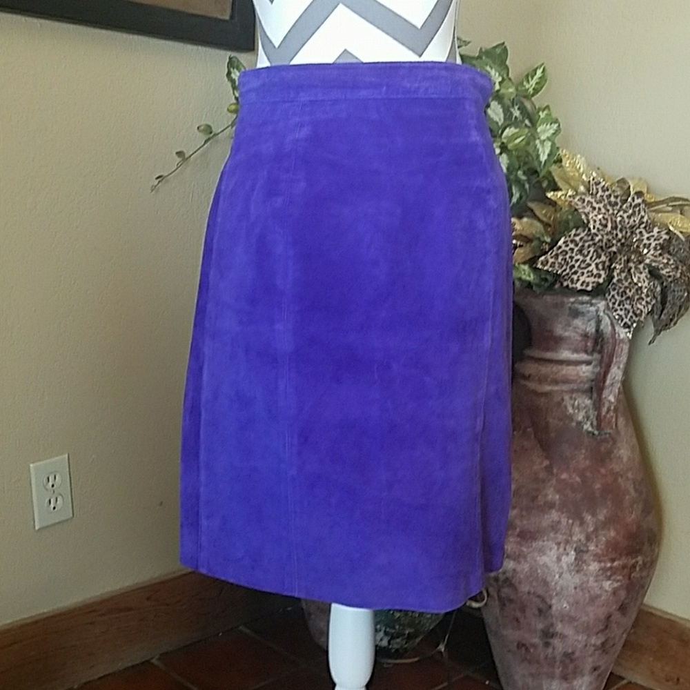 100% genuine leather skirt by p s illustrations